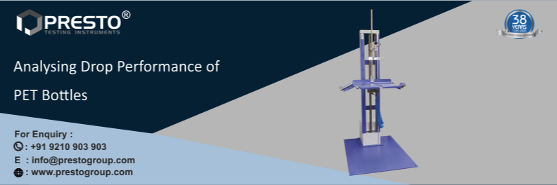 Analysing drop performance of PET bottles